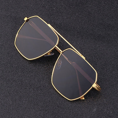 Men's Outdoor Cycling Retro Double Beam Sunglasses