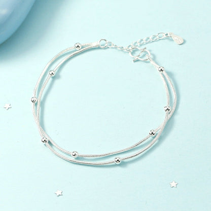 Korean Style Silver Plated Fashion Personality Anklet For Women (Available)