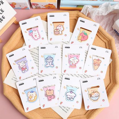 Cute Magnetic Bookmark Creative Cartoon Stationery For Primary School Students