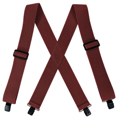 Unisex 4 Clip Straps 5CM Plus Loose Tight Suspenders Strap Clip (Available)