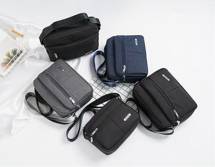 Waterproof Oxford Men's Crossbody Backpack (Available)