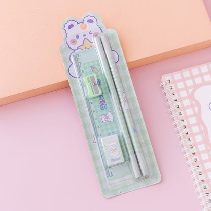 Girl School Supplies Set Gift Box Gift Bag Primary School Pupil Pencil Stationery