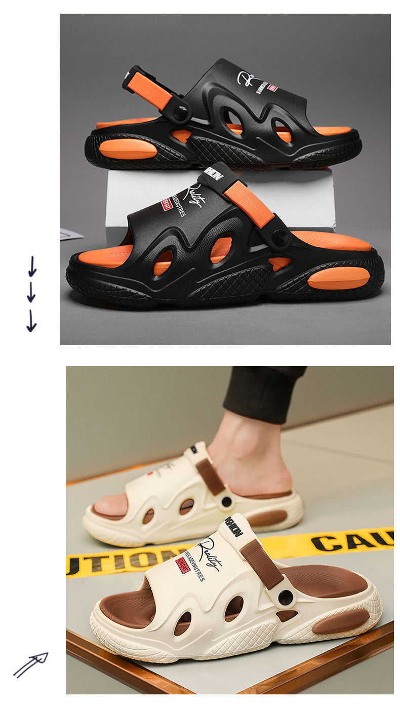 Slippers Men's Summer Outdoor Slip-on Sandals (Available)