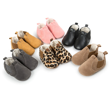 PU Leather Shoes Newborn Baby  Walker Sneakers Shoes (Available)
