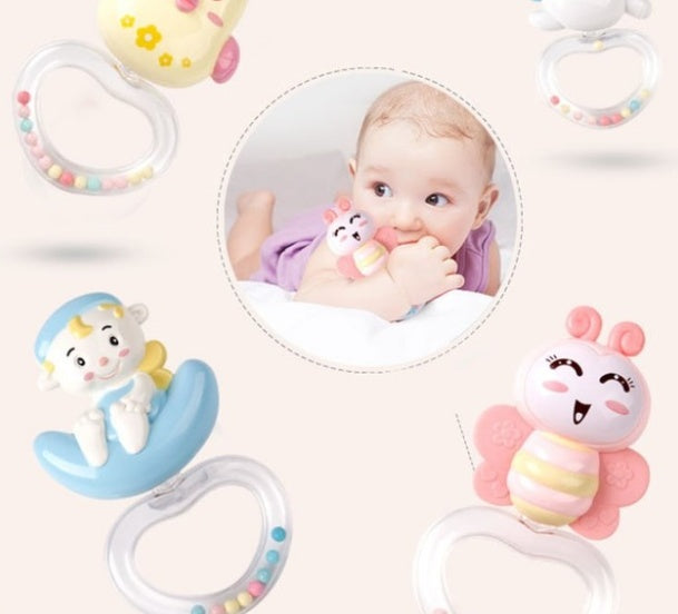 Baby Rattles Crib Mobiles Toy Holder Rotating Mobile Bed Bell Musical Box Projection Newborn Infant Baby Boy Toys (Available)