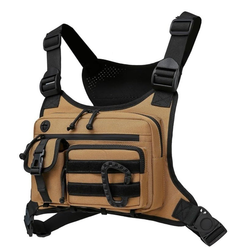 Camouflage Running Sports Bag Men's Chest Bag (Available)