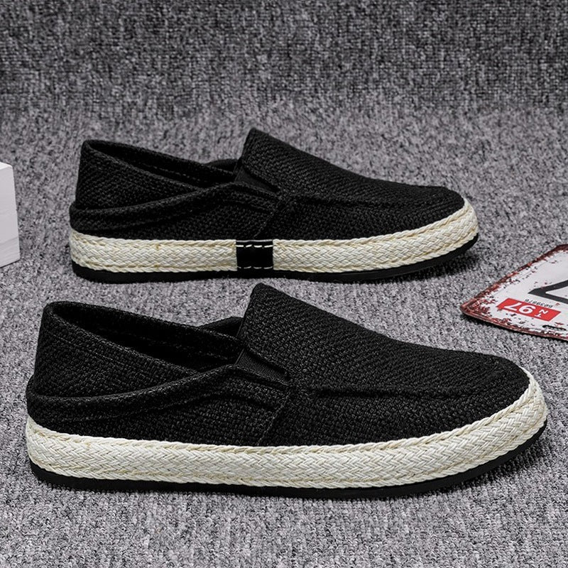 Summer Leisure Old Beijing Linen Cloth Shoes (Available)