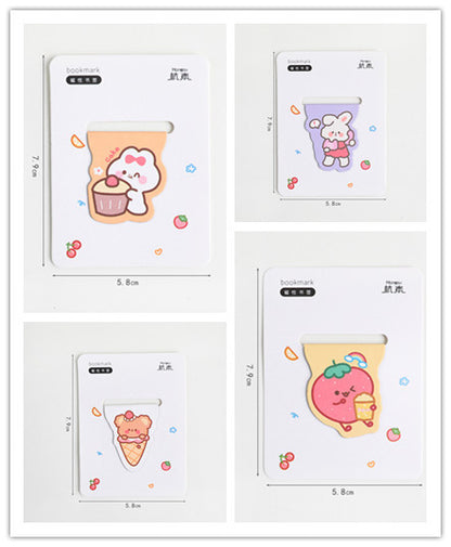 Cute Magnetic Bookmark Creative Cartoon Stationery For Primary School Students