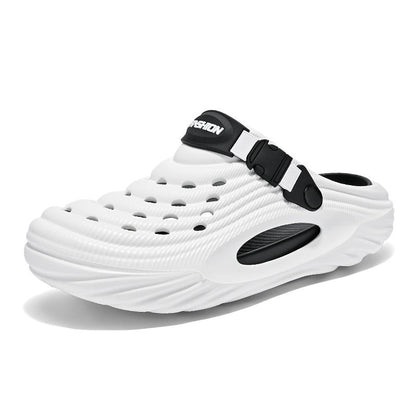 Men's Simple And Stylish Casual Platform Slippers (Available)