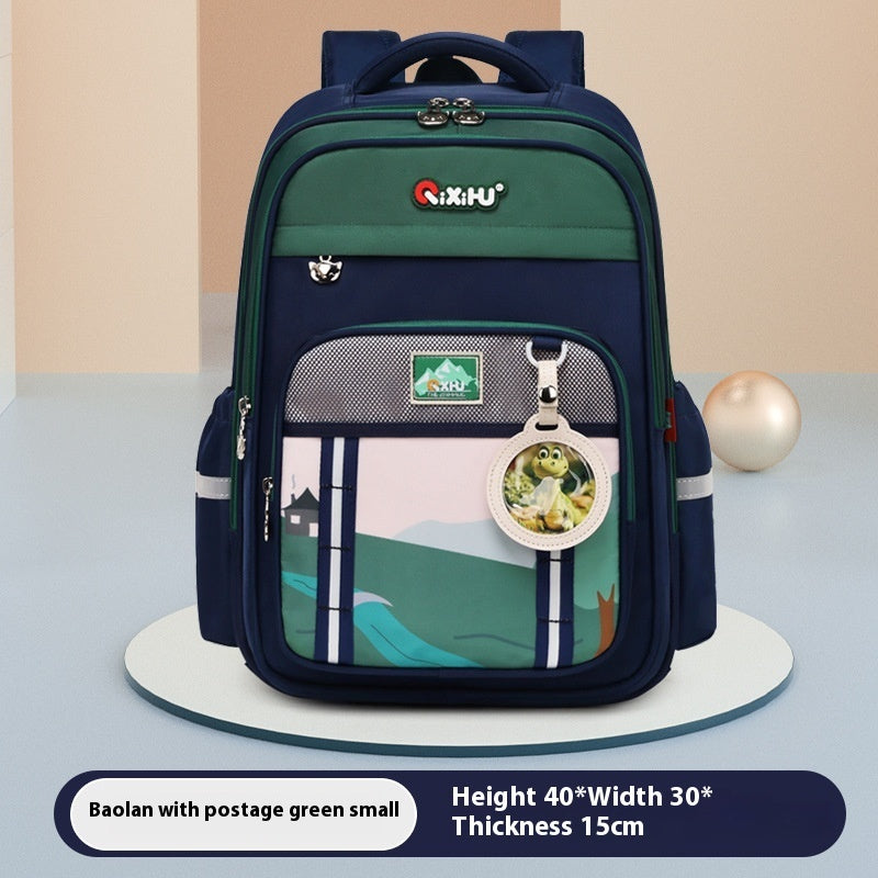Large Capacity Primary School Student Schoolbag Lightweight And Wear-resistant   (Available)