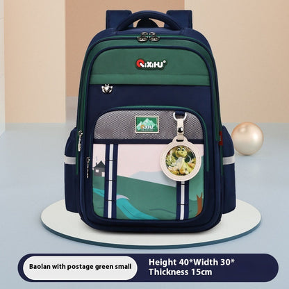 Large Capacity Primary School Student Schoolbag Lightweight And Wear-resistant   (Available)