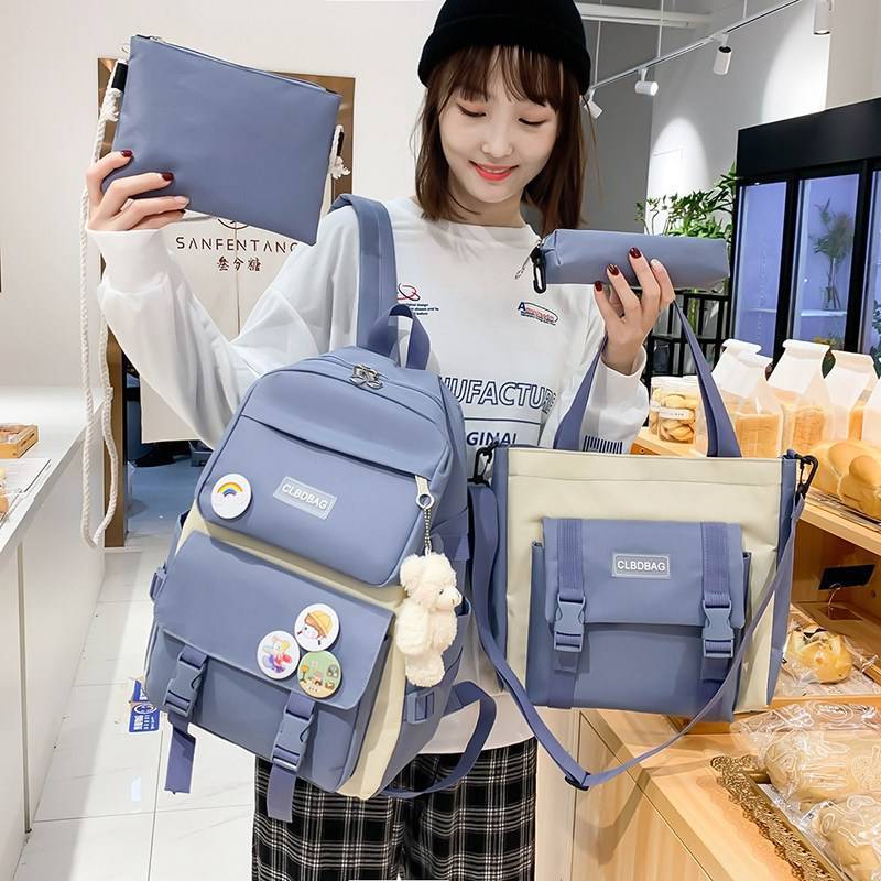 Little And Cute Girl's Backpack For Grades Three To Five And Six