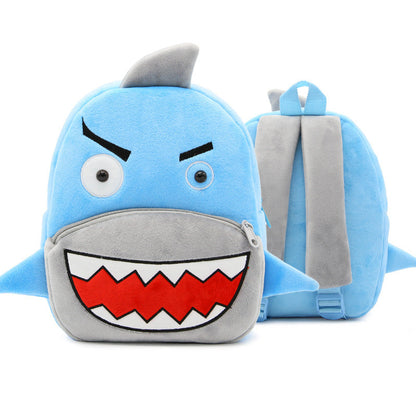 Cute Plush Backpacks Kindergarten Cartoon School Bags Children Animal Toys Bag (Available)