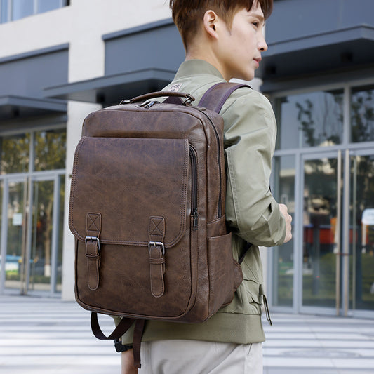 Outdoor Waterproof Leisure Commuter Trendy Men's Backpack