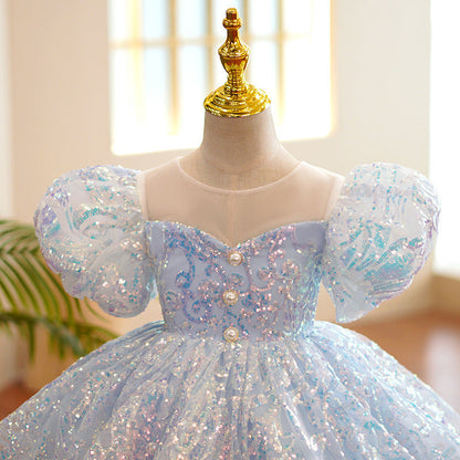 Children's Sequined Princess Costume Tutu Skirt (Available)