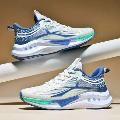 Ultralight Running Shoes Sneaker Breathable Shock Absorption Soft Bottom  (Available)