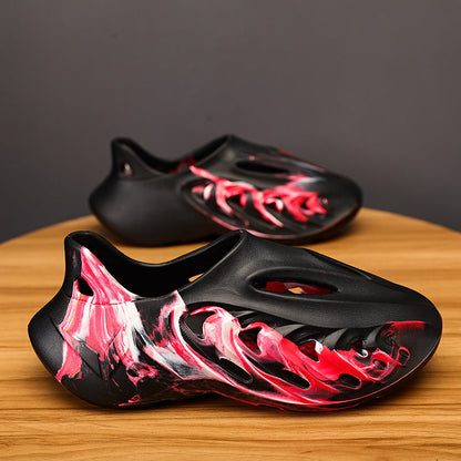 Camouflage Coconut Hole Shoes Men (Available)
