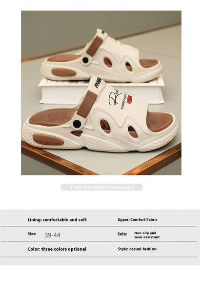 Slippers Men's Summer Outdoor Slip-on Sandals (Available)