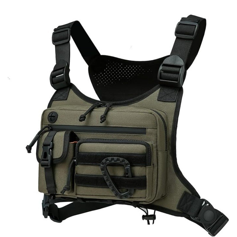 Camouflage Running Sports Bag Men's Chest Bag (Available)