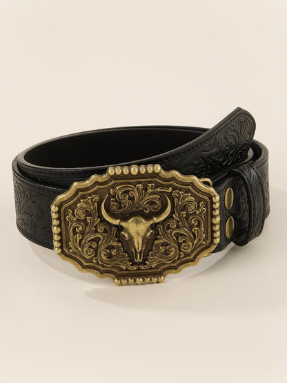 Fashion Personality Western Denim Style Belt (Available)