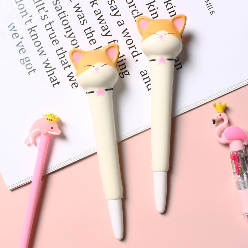 Decompression Pinch Gel Pen School Supplies Cute Stationery