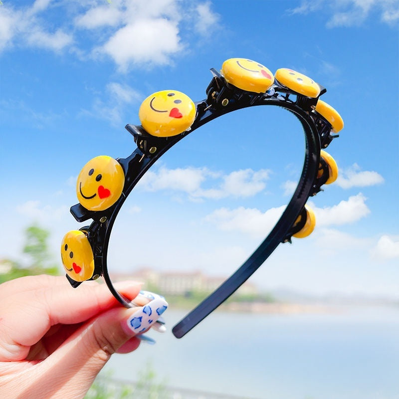 Girls' Clip Hair Accessories Crushed Hair Headband