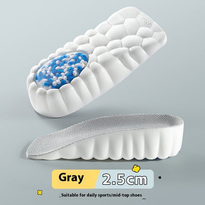 Soft Bottom Comfortable Insole With Increased Height Inside  (Available)