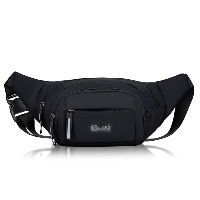 Men's Multifunctional Waist Bag Wear-resistant Waterproof Crossbody Bags  (Available)