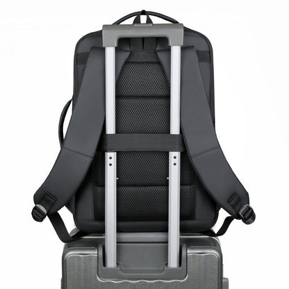 Backpack Men's Large Capacity Outdoor Travel Bag Hand-carrying Multifunctional Business Computer Bag Simple (Available)