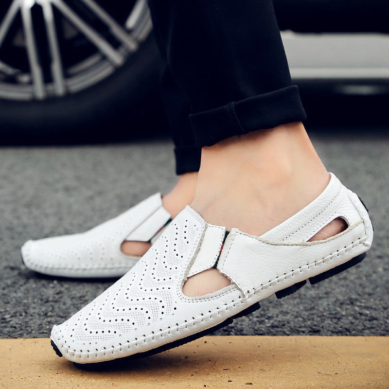 Fashion Men's Closed Toe Casual Breathable Sandals (Available)