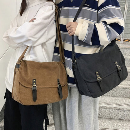 Fashion Personality Men's Casual Retro Canvas Bag