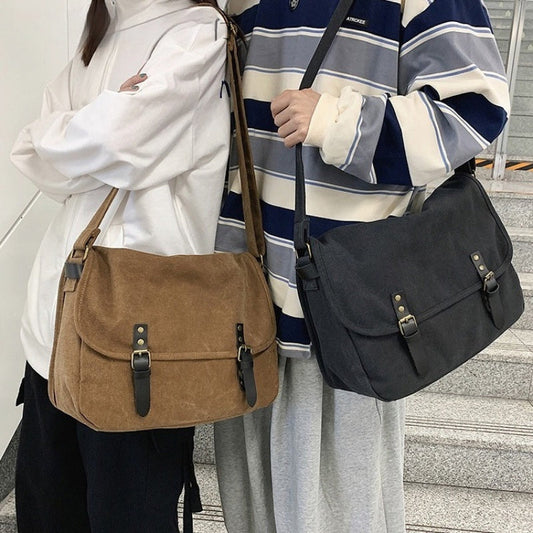 Fashion Personality Men's Casual Retro Canvas Bag