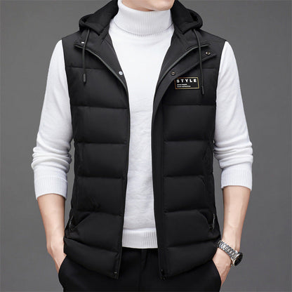 Men's Fashion Vest Versatile Down Jacket    (Available)
