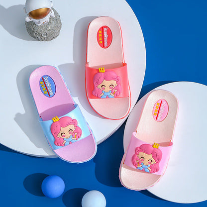 Summer Children Cartoon Non-slip Soft Bottom Sandals (Available)