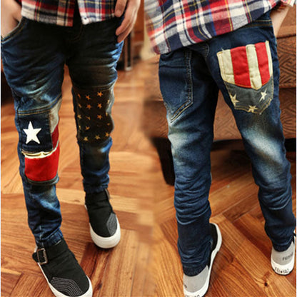 Boys' Denim Trousers Trousers Children's Clothing  (Available)
