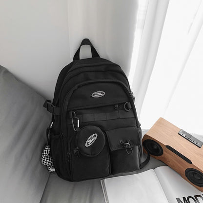 High School And College Student College Style Computer Bag Couple Backpack