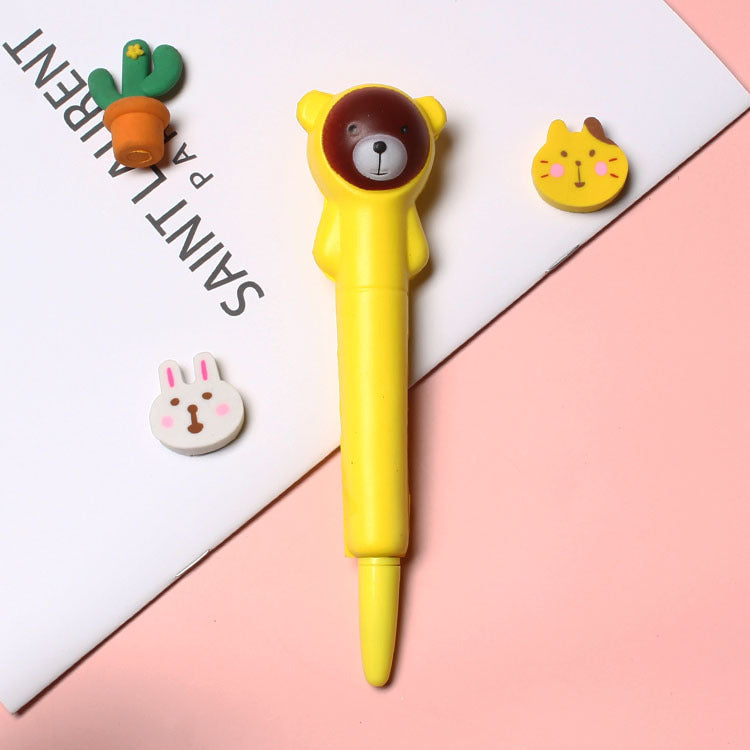 Decompression Pinch Gel Pen School Supplies Cute Stationery