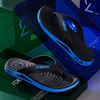 Slippers Men's Summer Thick Bottom Non-slip Deodorant Flip Flops