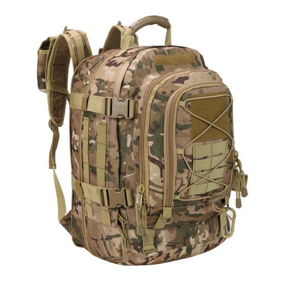 Expandable 40-64L Military Tactical Backpack 3 Day Bag Hiking Gym Sport Camping