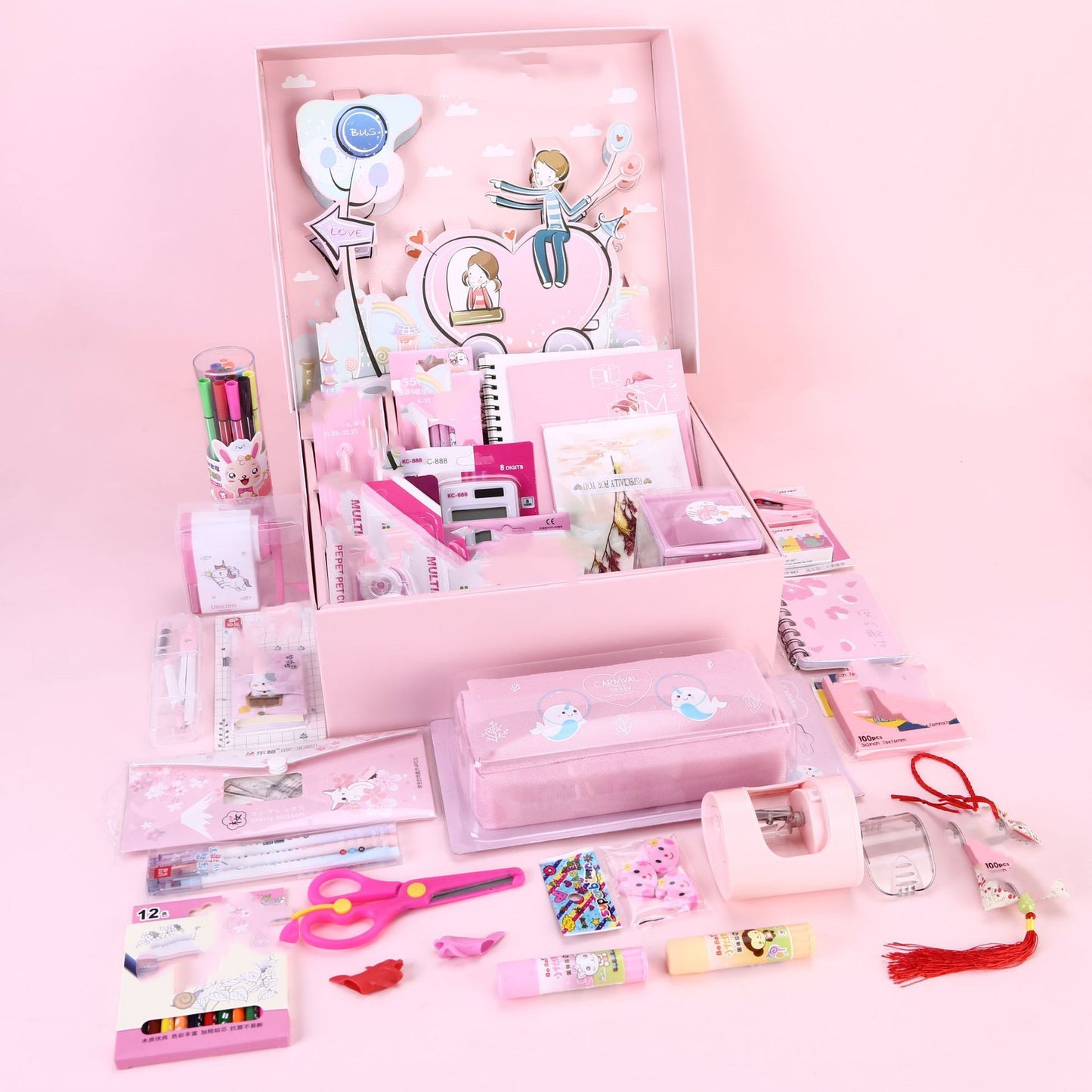 Student School Supplies, Stationery Set, Exquisite And Creative Souvenirs