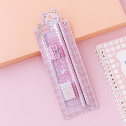 Girl School Supplies Set Gift Box Gift Bag Primary School Pupil Pencil Stationery