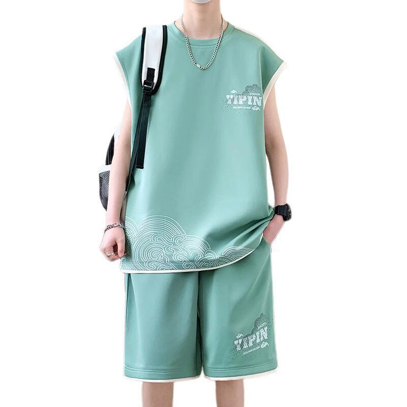 Summer Suit Boys Trend Handsome  (Available)
