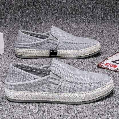Summer Leisure Old Beijing Linen Cloth Shoes (Available)