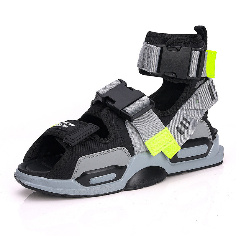 Men's color matching breathable sandals and slippers  (Available)