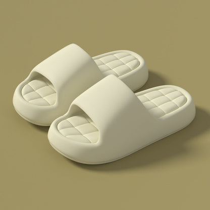 Women's Thick-soled Home Slippers Summer Indoor Non-slip Soft-soled Shoes (Available)