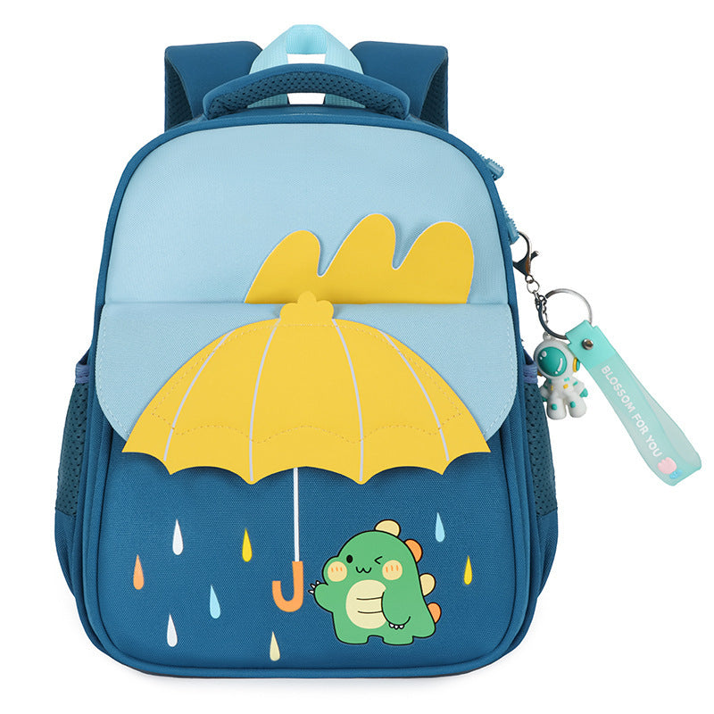 Pupils Intermediate And Advanced Kindergarten Classes Contrast Color Cartoon Backpack (Available)