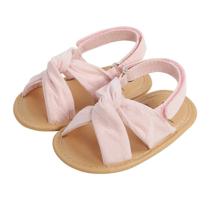 0-18M Newborn Baby Girls Summer Shoes Sandals First Walkers Newborn Shoes Casual Soft Sole Sandals Toddler Shoes