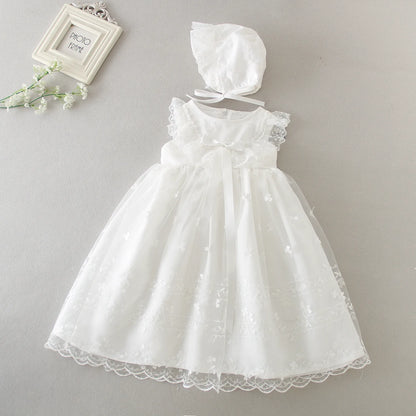 New Infant Dress Newborn Clothes Baby Christening Princess Party Dresses For Baby Girls Kids 1 Year Birthday Christmas 3 12 24M