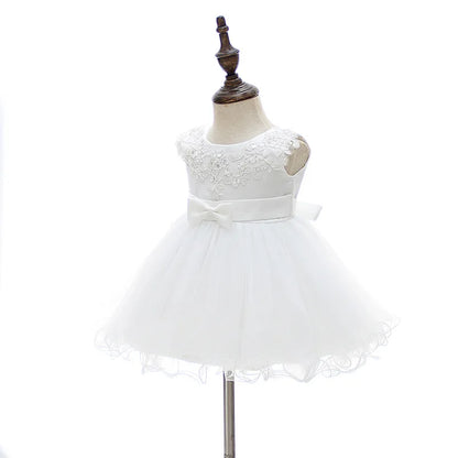 New Infant Dress Newborn Clothes Baby Christening Princess Party Dresses For Baby Girls Kids 1 Year Birthday Christmas 3 12 24M