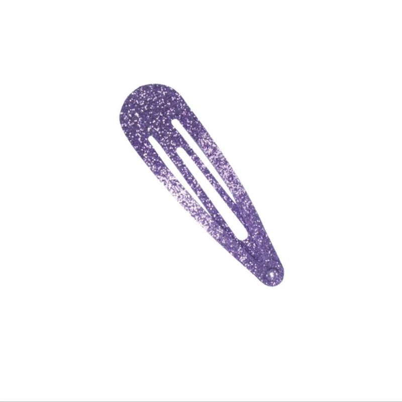 Hair Accessories 20Pcs/Lot Shining Head Decoration Glitter Sequin Powder Hairpin Dripping BB Clip Barrettes Hair Clips For Girls